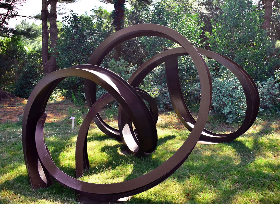 アート・デザイン・音楽 CONTEMPORARY SCULPTURE PROJECTS IN Abstract, Recycled Metal Sculpture by Carole Eisner — C FINE ART
